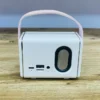 Retro Üslublu Krem FM Radiolu Bluetooth Səsucaldıcı - Grido hədiyyə mağazası