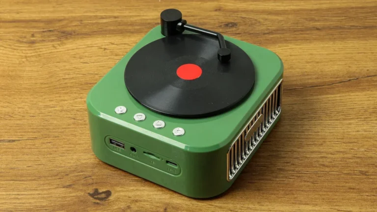Retro Vinil Stilində Bluetooth Dinamik - Grido hədiyyə mağazası