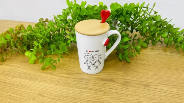 Romantik Fincan 14 Fevral Temalı 5013 - Grido hədiyyə mağazası