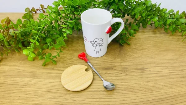 Romantik Fincan 14 Fevral Temalı - Grido hədiyyə mağazası