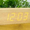 Sarı Taxta Görünüşlü LED Masaüstü Saat 21 Sm Sarı Taxta Görünüşlü LED Masaüstü Saat 21 Sm - Grido hədiyyə mağazası