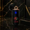 Sensorlu USB Alışqan BMW Bənövşəyi Loqolu 902 – Elektrikli, Şarjlı, Premium Dizayn - Grido hədiyyə mağazası