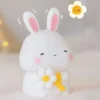 Sevimli Dovşan Silikon LED Lampa - Grido hədiyyə mağazası