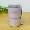 Sitarayuri Termos Bənövşəyi Kofe Stəkanı – 360 ml - Grido hədiyyə mağazası