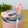 Sitarayuri Termos Çəhrayı Kofe Stəkanı – 360 ml Sitarayuri Termos Çəhrayı Kofe Stəkanı – 360 ml - Grido hədiyyə mağazası