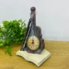 Skripka Dizaynlı Retro Masaüstü Saat (25 × 15 sm) - Grido hədiyyə mağazası
