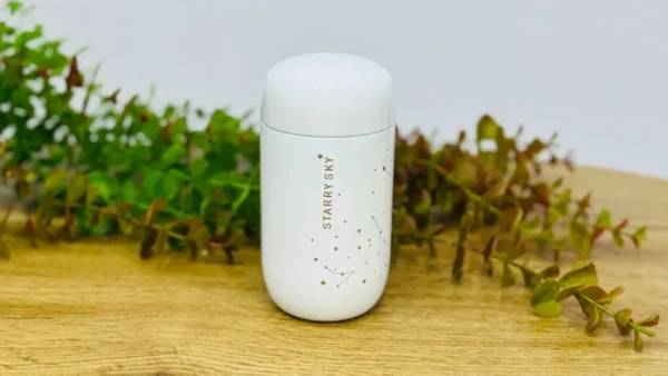 Starry Sky Mini Termos Ağ – 200 ml - Grido hədiyyə mağazası