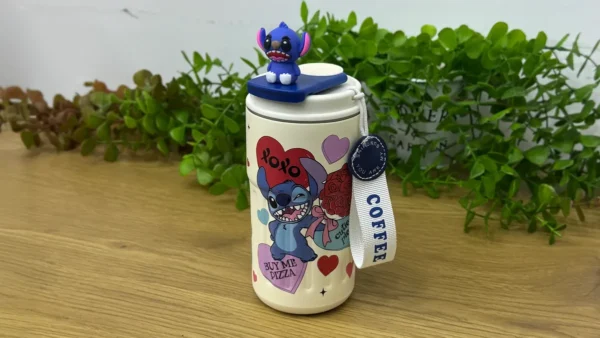Stitch Dizaynlı Termos Xoxo Yazılı - Grido hədiyyə mağazası