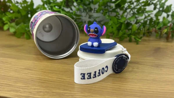 Stitch Dizaynlı Termos Xoxo Yazılı - Grido hədiyyə mağazası