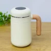 Termos Stəkan Dərəcə Göstərən Krem – Temperatur Göstəricili (500 ml) - Grido hədiyyə mağazası