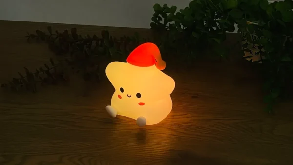 Ulduz Formalı Silikon Lampa - Grido hədiyyə mağazası