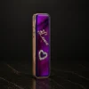 USB Şarjlı Elektron Alışqan Bənövşəyi 6038, Sensorlu Alışqan, Metal Alışqan, Küləyə Davamlı Alışqan, Hədiyyəlik Alışqan (Love Dizayn) - Grido hədiyyə mağazası
