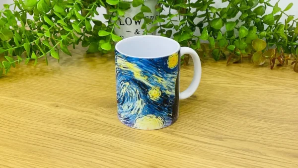 Van Gogh “Ulduzlu Gecə” Dizaynlı Fincan - Grido hədiyyə mağazası