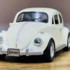 Volkswagen Beetle Klassik Ağ Model – Metal Maket - Grido hədiyyə mağazası