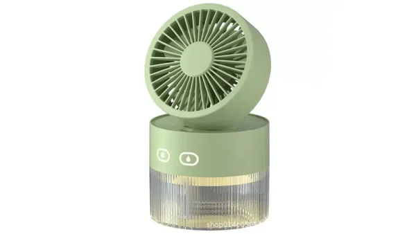 Yaşıl Su Spreyli Mini Ventilyator Fan - Grido hədiyyə mağazası
