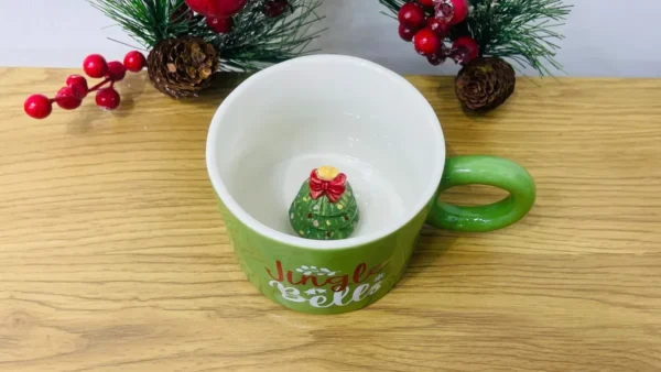 Yeni İl Ağaclı Jingle Bells Fincanı - Grido hədiyyə mağazası