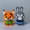 Zootopia Mini Konstruksiya Cüt Fiqur (Judy / Nick) - Grido hədiyyə mağazası