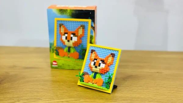 Zootopia Nick Wilde Tülkü Pixel Art Konstruksiya Seti (281 hissə) Çərçivə Zootopia Nick Wilde Tülkü Pixel Art Konstruksiya Seti (281 hissə) Çərçivə - Grido hədiyyə mağazası