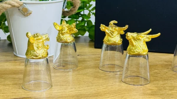 12 Bürc Heyvanlı Premium Rumka Dəsti Qızılı 12 Bürc Heyvanlı Premium Rumka Dəsti Qızılı - Grido hədiyyə mağazası