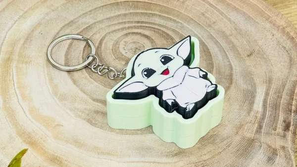 3D Yoda Star Wars Clicker Brelok - Grido hədiyyə mağazası