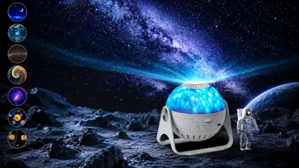 6 Diskli Galaxy Proyektor Bluetooth Funksiyalı - Grido hədiyyə mağazası