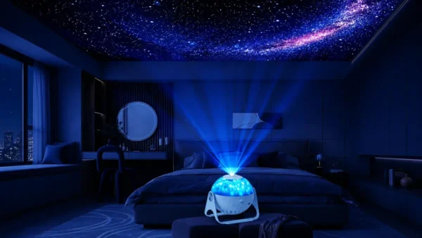 6 Diskli Galaxy Proyektor – Ulduzlu Səma Gecə Lampası - Grido hədiyyə mağazası