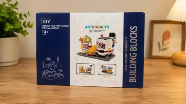 Astronavt Qələmqabı Konstruksiya Dəsti 1768 Hissə– 14+ Yaş | DIY - Grido hədiyyə mağazası