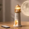 Ay Proyeksiyalı Bluetooth Mayak Gecə Lampası - Grido hədiyyə mağazası
