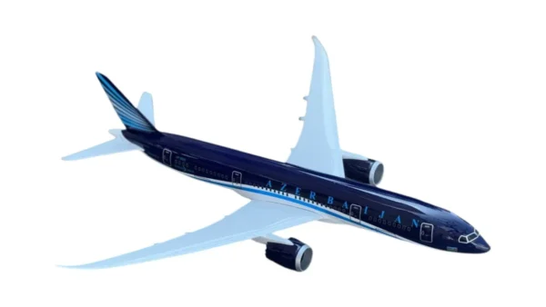 AZAL Təyyarə Maketi (Azerbaijan Airlines) 60 x 60 x 30 SM - Grido hədiyyə mağazası