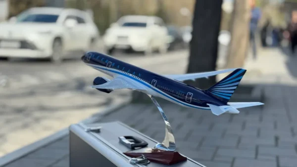 AZAL Təyyarə Maketi (Azerbaijan Airlines) 60 x 60 x 30 SM - Grido hədiyyə mağazası