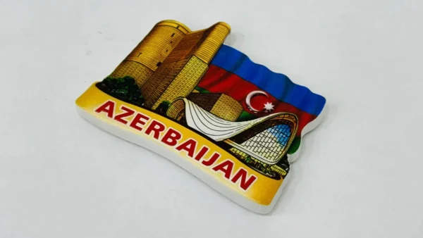 Azerbaijan Keramik Maqnit - Grido hədiyyə mağazası