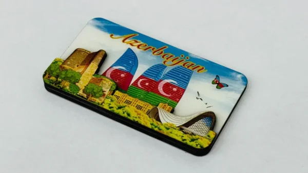 Azərbaycan Panorama Maqnit - Grido hədiyyə mağazası