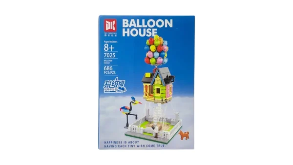 Balloon House Up Animasiya Konstruksiya Dəsti 686 Hissə - Grido hədiyyə mağazası