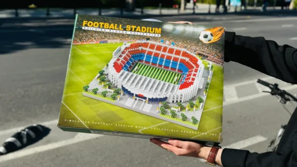 Barcelona Camp Nou Stadionu Konstruksiya Dəsti – 2774 Parça Mini Stadion Maketi - Grido hədiyyə mağazası