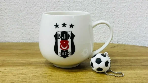 Beşiktaş Fincan Və Açarlıq Dəsti - Grido hədiyyə mağazası