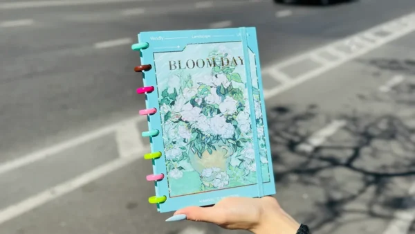 Bloom Day Düz Xəttli Bloknot - Van Gogh 32431 - Grido hədiyyə mağazası