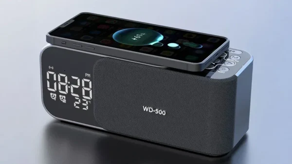 Bluetooth-lu Ağıllı Masaüstü Saat və Simsiz Dinamik - Grido hədiyyə mağazası