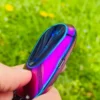 BMW Dizayn Elektron Bənövşəyi Alışqan 601– USB Şarjlı Açar Brelok, Windproof Elektrikli Lighter (Rainbow Metal) BMW Dizayn Elektron Bənövşəyi Alışqan 601– USB Şarjlı Açar Brelok, Windproof Elektrikli Lighter (Rainbow Metal) - Grido hədiyyə mağazası