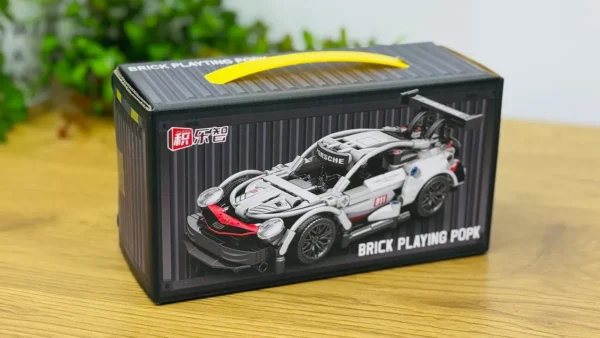 Boz Porsche Supercar Konstruksiya Dəsti - Grido hədiyyə mağazası