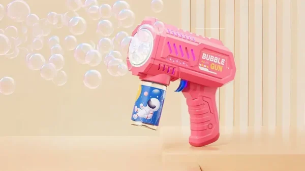 Bubble Köpük Tapança Çəhrayı Bubble Gun Space - Grido hədiyyə mağazası