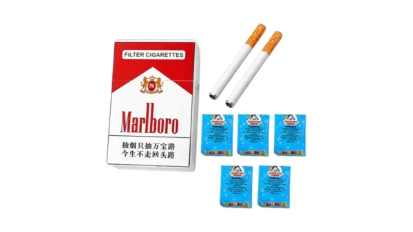 Bubble Smoke Siqaret Oyuncağı Köpük Siqaret Marlboro - Grido hədiyyə mağazası