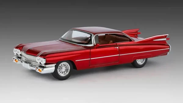 Cadillac Eldorado Qırmızı 21 Sm Maşın Maketi 1:24 - Grido hədiyyə mağazası