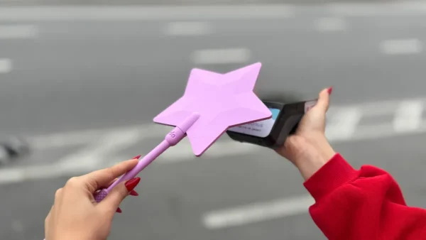 Card Wand – Sehrli Kart Çubuğu Bənövşəyi - Grido hədiyyə mağazası