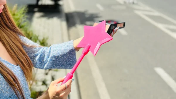 Card Wand – Sehrli Kart Çubuğu Çəhrayı - Grido hədiyyə mağazası