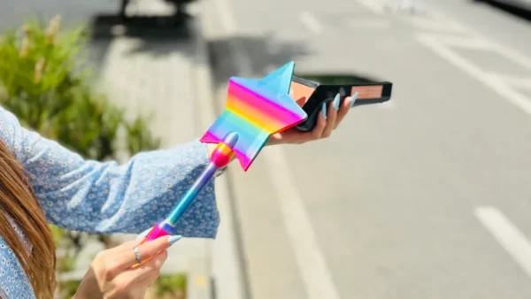 Card Wand – Sehrli Kart Çubuğu Göyqurşağı - Grido hədiyyə mağazası