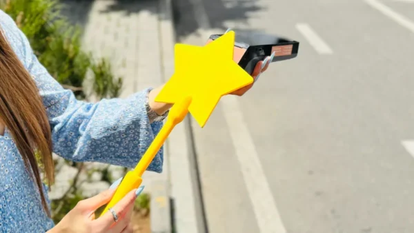 Card Wand – Sehrli Kart Çubuğu Sarı - Grido hədiyyə mağazası