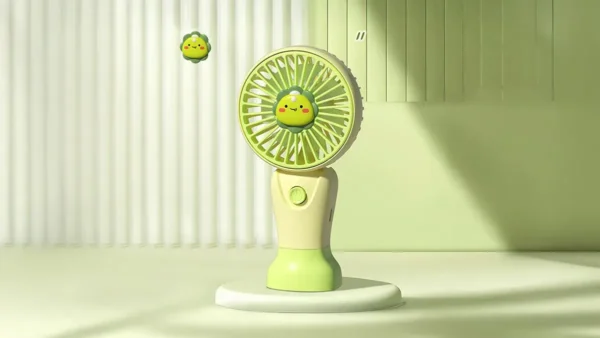 Dino Yaşıl Mini Sərinkeş Fan Dairə Başlıq CS1389 - Grido hədiyyə mağazası