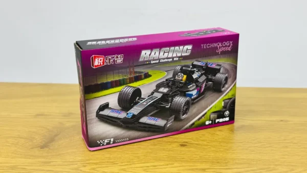 Formula 1 Maşın Konstruksiya Seti (Qara-Pink Model F205) - Grido hədiyyə mağazası