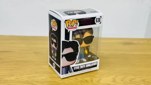 Funko Pop Steve (Eynəkli) (Stranger Things #638) - Grido hədiyyə mağazası