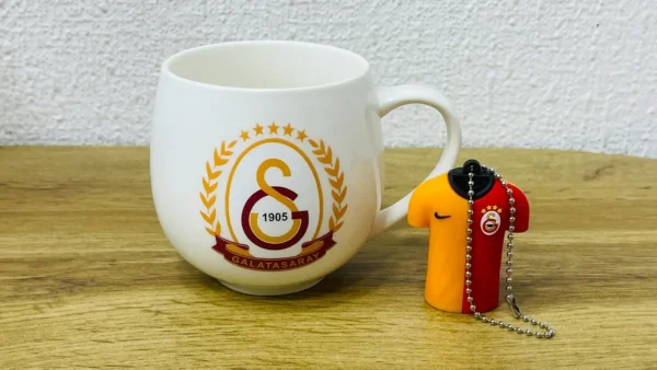 Galatasaray Fincan və Açarlıq Dəsti - Grido hədiyyə mağazası